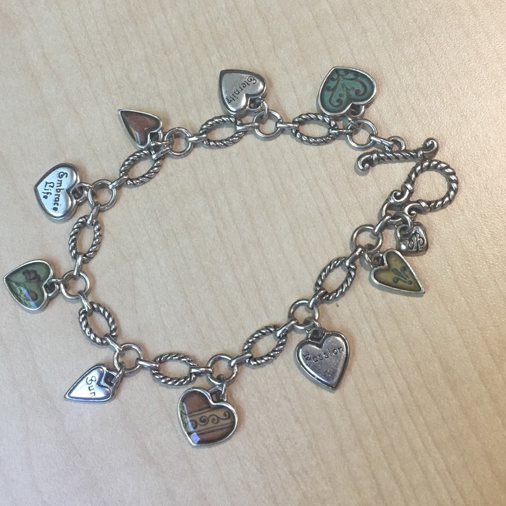 Brighton whimsical heart bracelet